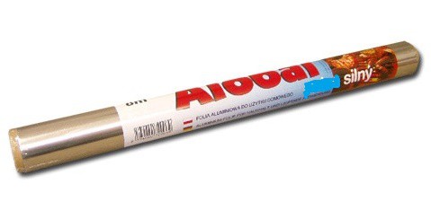 Alobal Grill aluminium 40cm x 8m | Obalový materiál - Alobal, folie, pečící papír a ubrusy